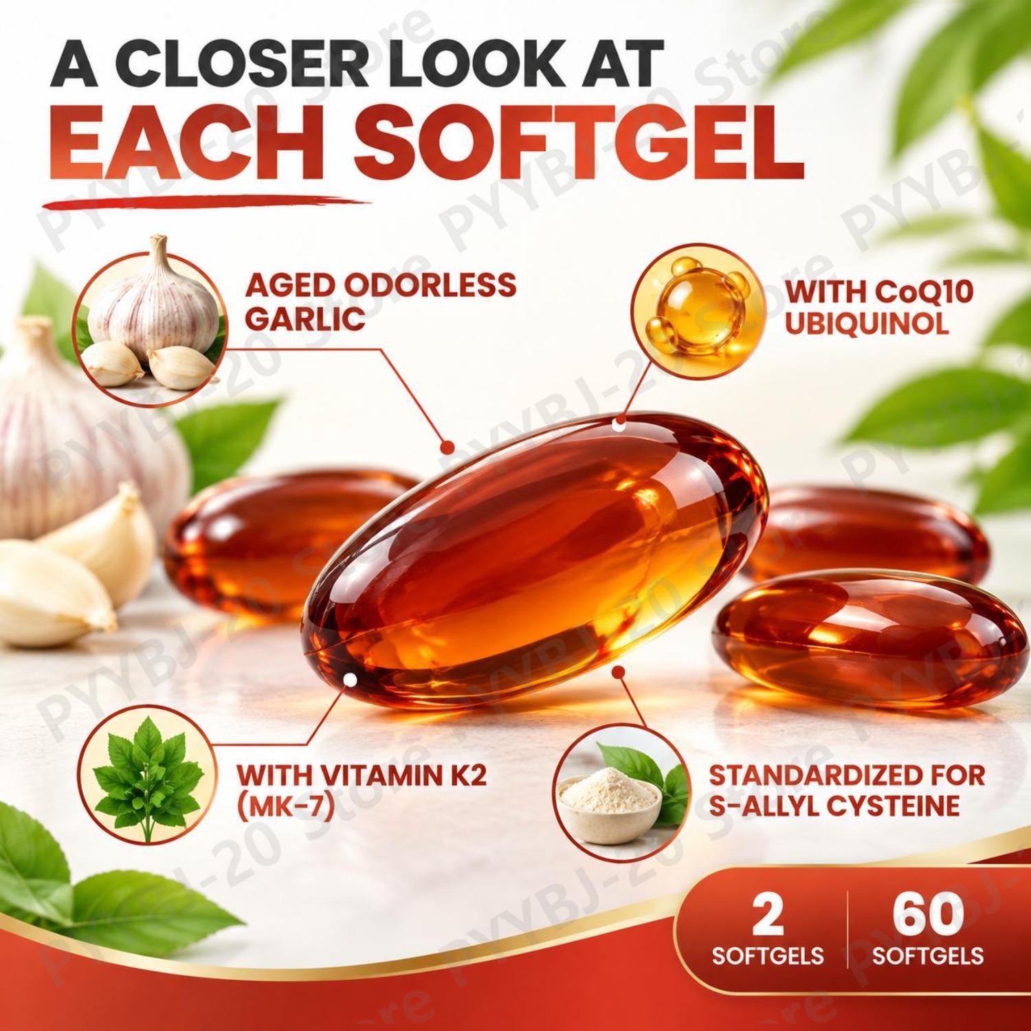 Capsule di aglio in gelatina,  - Coq10 Ubiquinol Softgel recensione e prezzo