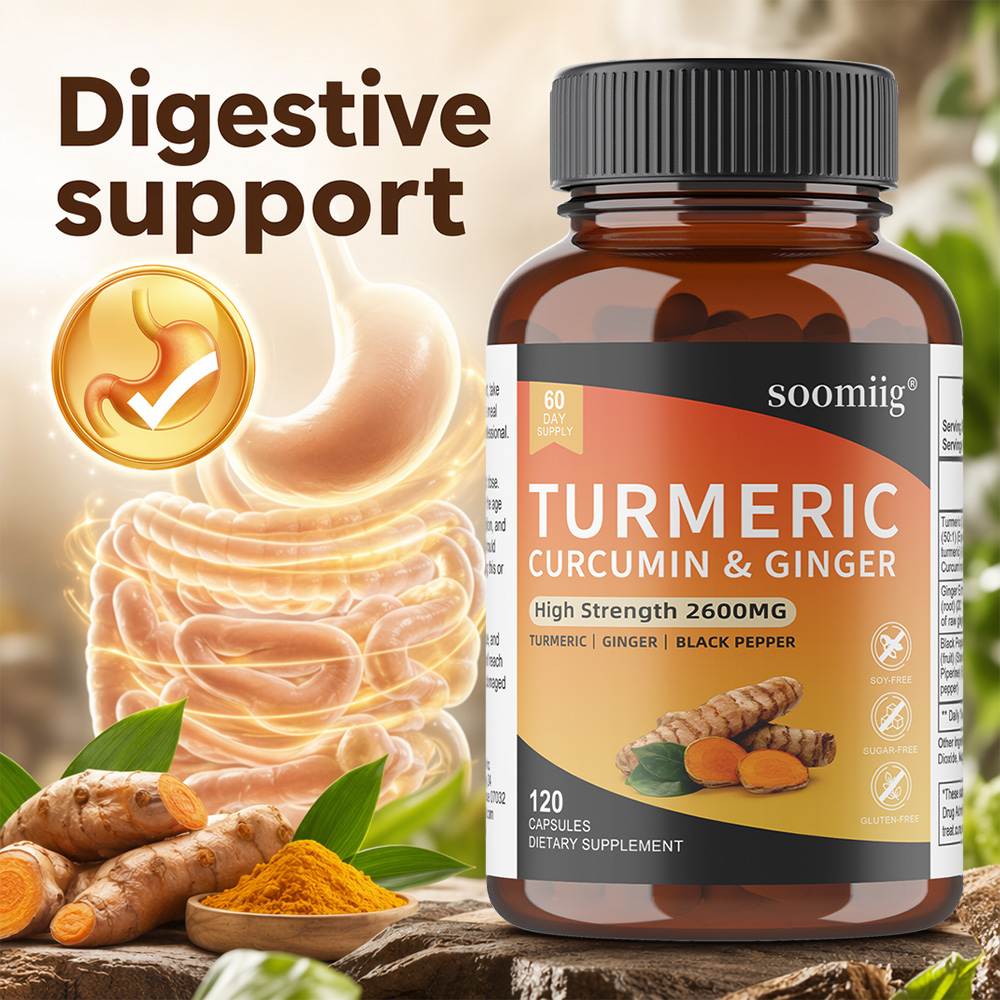 Capsule di Curcuma, Zenzero e  - Turmeric Curcumin Capsule recensione e prezzo