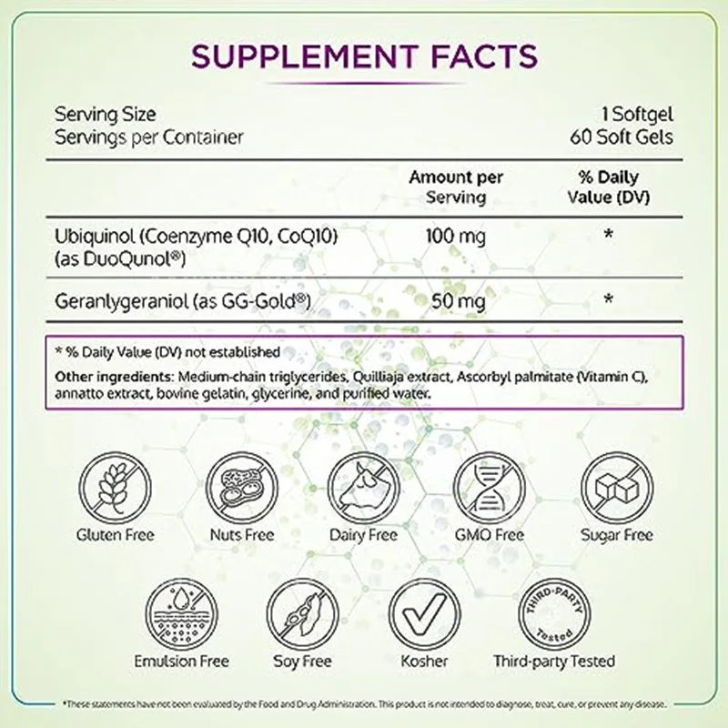 BioQuinol Ubiquinol 150mg – Co - Coq10 Ubiquinol Softgel recensione e prezzo